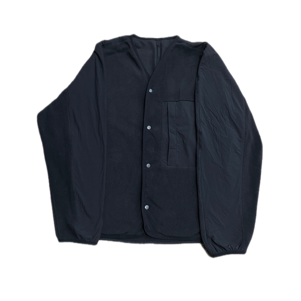lululemon athletica Black Lightweight Shirt Jacket/Cardigan